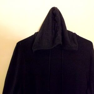 Plus Size Dark Grey Hoodie